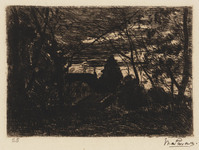 KG 1988 013
<br/>
Landschap met boerenwoning
<br/>
<em>Zwart, Willem de (1862-1931)</em>